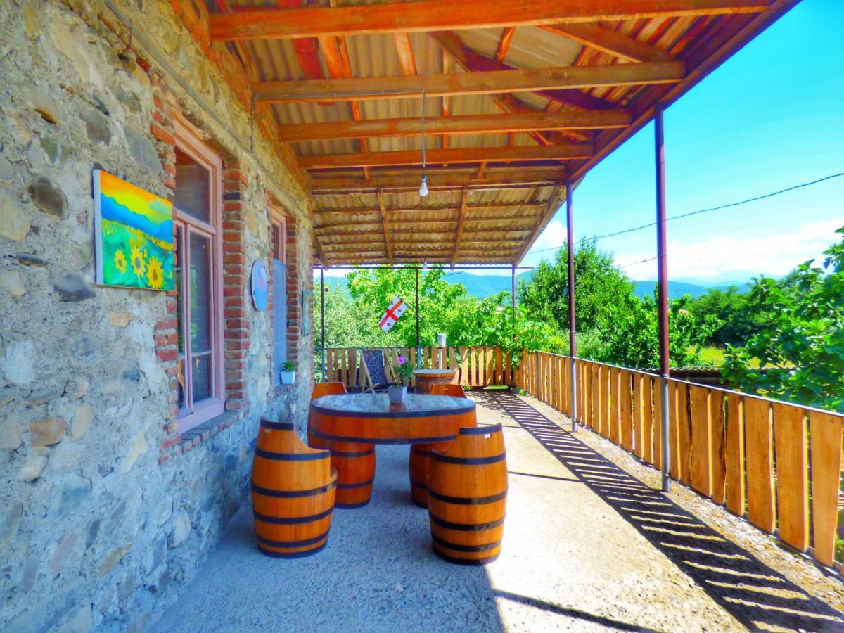 Veli Guest House • Საოჯახო Სასტუმრო Ველი Zemo Alvani Bagian luar foto